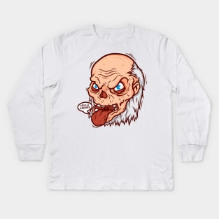 The Crypt Keeper Kids Long Sleeve T-Shirt